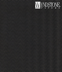 Corrugated Illusion Sheet – Jet Black – 12 x 12 in.