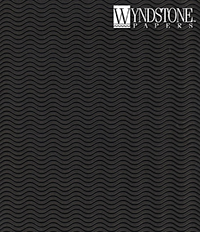 Corrugated Illusion Sheet  Jet Black  12 x 12 in.