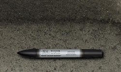 Winsor & Newton Water Colour Marker - Ivory Black