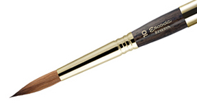 Escoda Kolinsky-Tajmyr Pocket Brush Round #2